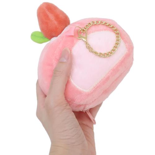 マイメロディ ミニポーチ ダイカットポーチ マイメロロールケーキ サンリオ キャラクター グッズ