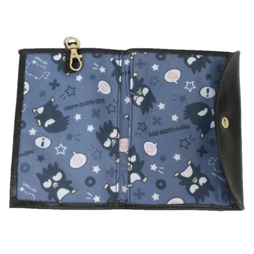 バッドばつ丸 トートバッグ マルチケース付きトートバッグ ばつ丸ブラック サンリオ キャラクター グッズ メール便可