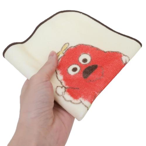 ガチャピン&ムック ミニタオル シャーリングハンカチタオル パステルクレヨン キャラクター グッズ メール便可