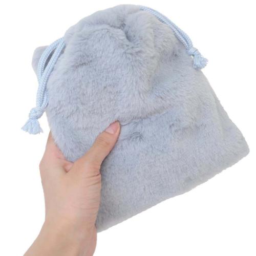 エルモフレ 巾着袋 きんちゃくポーチ ネコ ねこ かわいい グッズ メール便可