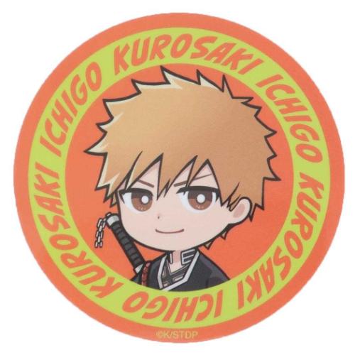 BLEACH 千年血戦篇 ダイカットシール キャラクターステッカー 一護 サークル 少年ジャンプ アニメキャラクター グッズ メール便可