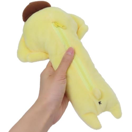 ポムポムプリン ペンポーチ ちょこんぐるみペンケース サンリオ キャラクター グッズ