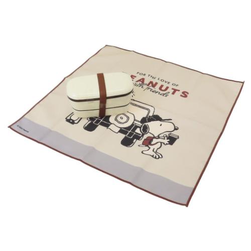 スヌーピー ランチクロス お弁当箱ナフキン ENJOY WAGON ピーナッツ キャラクター グッズ メール便可