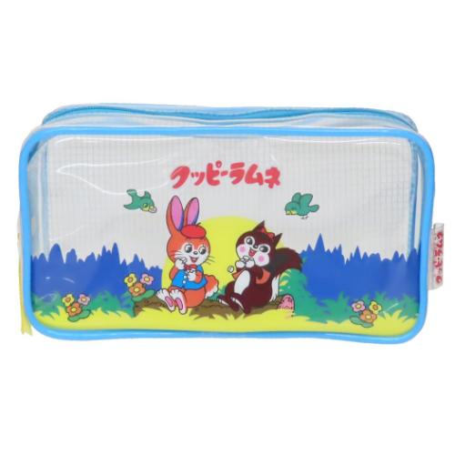 クッピーラムネ ペンケース クリアポーチ お菓子パッケージ キャラクター グッズ