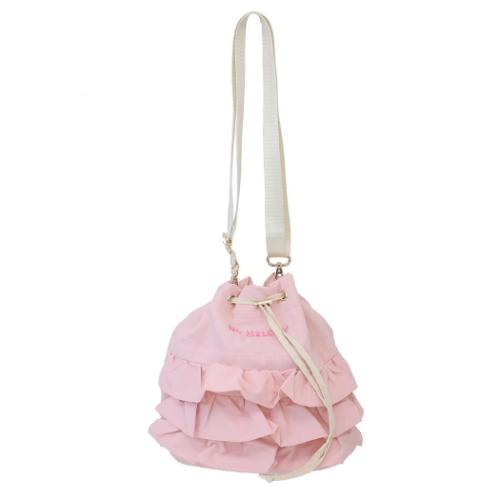 マイメロディ ショルダーバッグ 巾着ショルダーバッグ ピンク サンリオ キャラクター グッズ