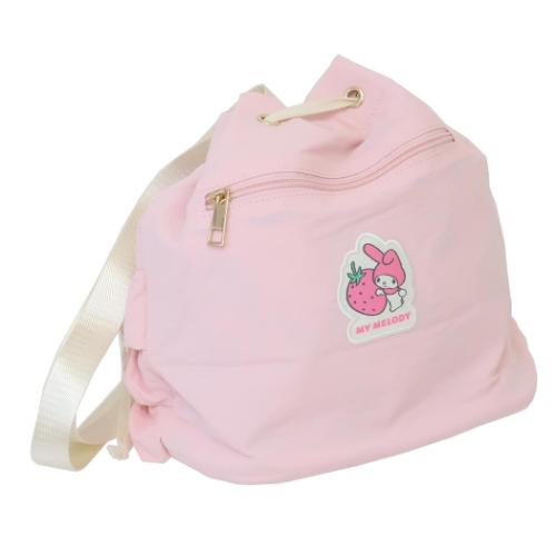 マイメロディ ショルダーバッグ 巾着ショルダーバッグ ピンク サンリオ キャラクター グッズ