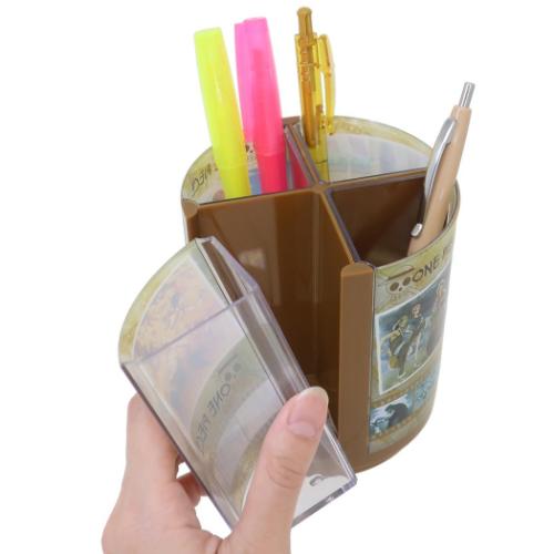 ワンピース 回転ペン立て 回るペンスタンド 名シーン 少年ジャンプ アニメキャラクター グッズ