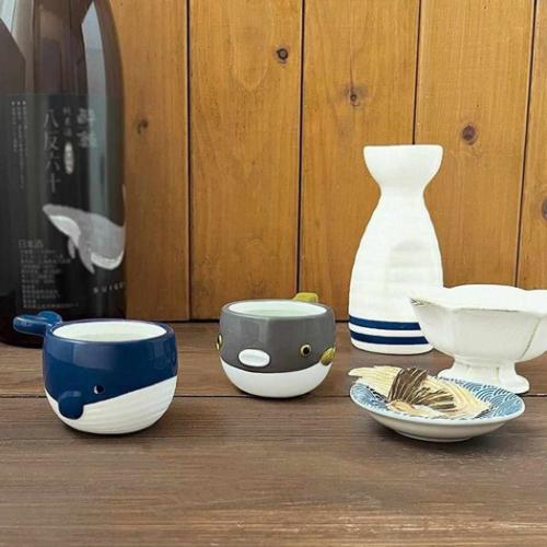 酒器 すいすいぐい呑み ふぐ おもしろ雑貨 グッズ