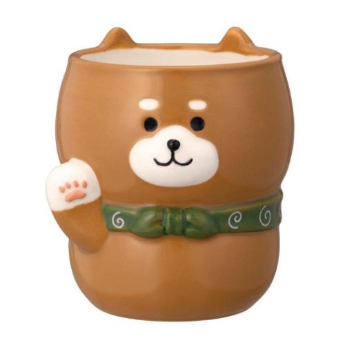 湯呑 招き湯呑み 柴犬 おもしろ雑貨 グッズ