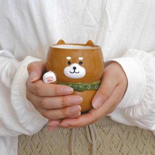 湯呑 招き湯呑み 柴犬 おもしろ雑貨 グッズ