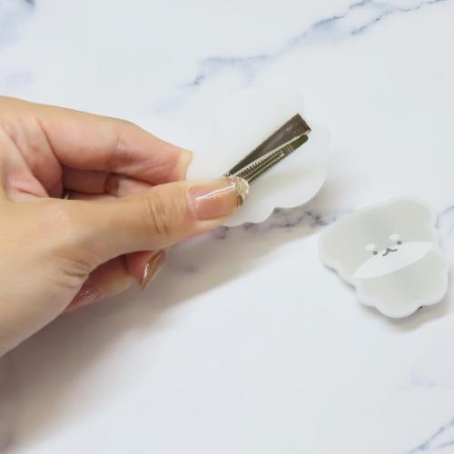 ヘアアクセ マットヘアクリップ ODEKAKE MY PUPPY かわいい グッズ メール便可