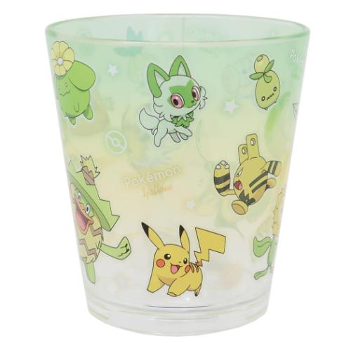 ポケットモンスター プラカップ ドットタンブラー グラデーション グリーン＆イエロー ポケモン キャラクター グッズ