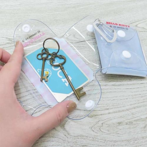 ハローキティ ミニポーチ クリアマルチケースSS 6 ハローキティ50th 1996 サンリオ キャラクター グッズ メール便可