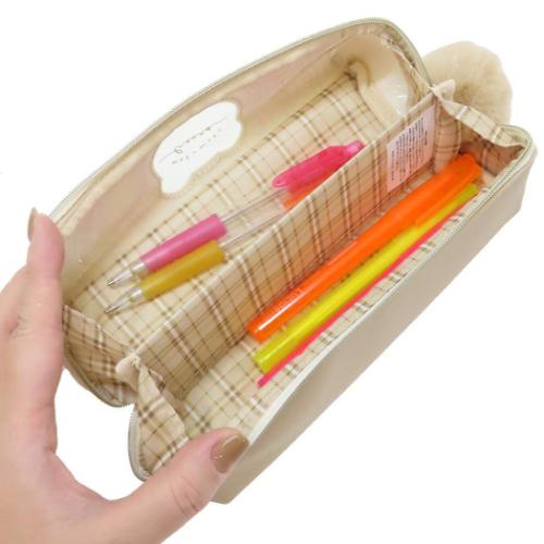 ペンケース オープントレーペンポーチ モフモフベアーズ かわいい グッズ