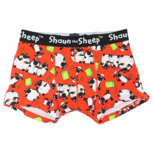 ひつじのショーン 男性用下着 ボクサーブリーフ ビスケット キャラクター グッズ メール便可