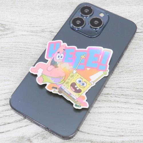 スポンジボブ ビッグシール ステッカー HEEE キャラクター グッズ メール便可