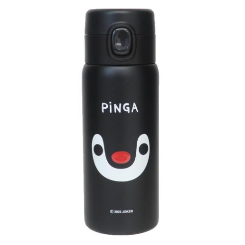 ピングー 保温保冷水筒 ステンレスワンプッシュボトル 350ml ピンガ Pingu キャラクター グッズ