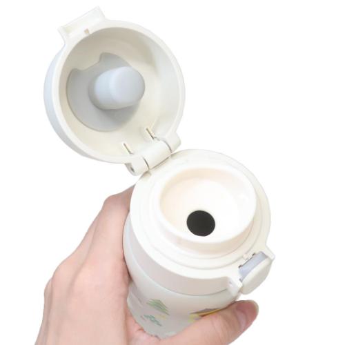 カピバラさん 保温保冷水筒 ステンレスワンプッシュボトル 480ml 北欧 キャラクター グッズ