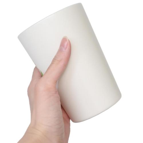 おかべてつろう 保温保冷コップ 2WAY真空二重タンブラー 450ml みんなでハートをつくりましょう ドリンクホルダー グッズ