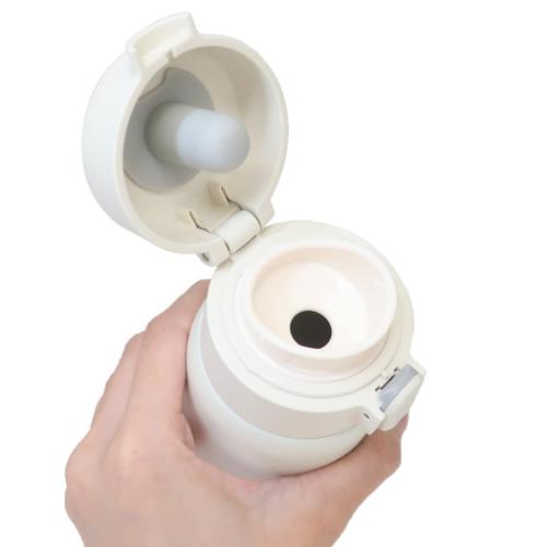 モフサンド 保温保冷水筒 ステンレスワンプッシュボトル 350ml マリトッツォ mofusand キャラクター グッズ