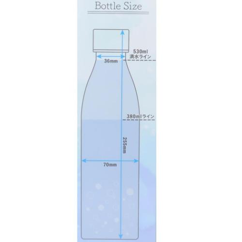 モフサンド 保温保冷水筒 炭酸ボトル 530ml ピザ mofusand キャラクター グッズ