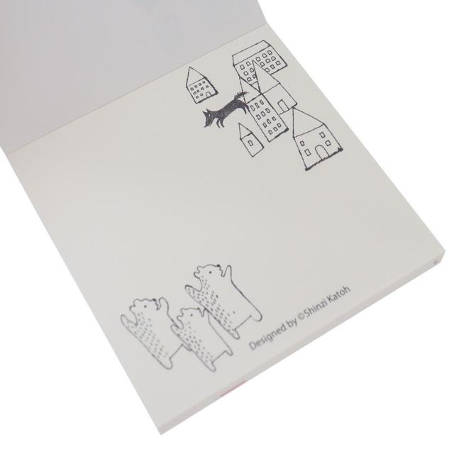 メモ帳 ブロックメモ 赤ずきん ちょっとひと休み かわいい グッズ メール便可