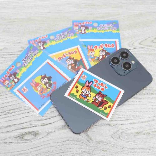 クッピーラムネ ダイカットシール ダイカットステッカーミニ 1 お菓子パッケージ キャラクター グッズ メール便可