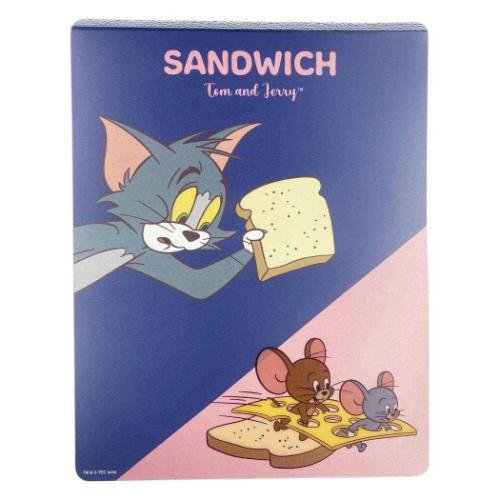 トムとジェリー PCアクセ カバー付きマウスパッド EAT，EAT，EAT ワーナーブラザース キャラクター グッズ メール便可