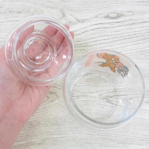 トムとジェリー 保存容器 ガラスキャニスター P＆B ジェリー＆タフィー ワーナーブラザース キャラクター グッズ