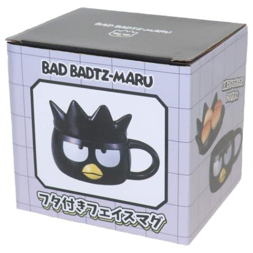 バッドばつ丸 マグカップ フタ付きフェイスマグ サンリオ キャラクター グッズ