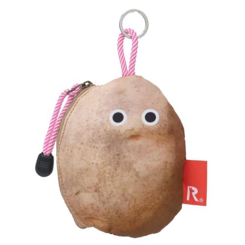 カルビー ミニポーチ IP WR calbeeポテトポーチ-A ぽろしりポテトポーチ Pink おもしろ雑貨 面白 グッズ