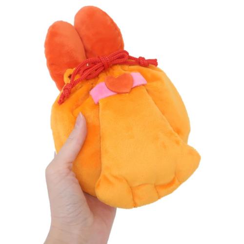 パワーパフガールズ 巾着袋 ぬいぐるみ巾着 ブロッサム キャラクター グッズ メール便可
