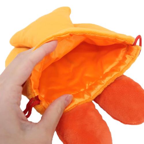 パワーパフガールズ 巾着袋 ぬいぐるみ巾着 ブロッサム キャラクター グッズ メール便可