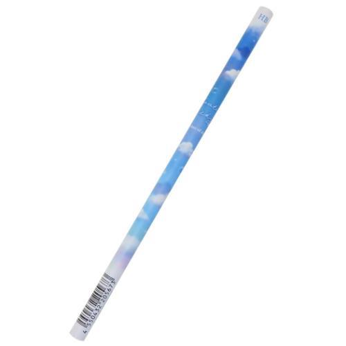 鉛筆 マット軸鉛筆HB FLOATING SKY えんぴつ 筆記用具 小学生 かわいい グッズ メール便可