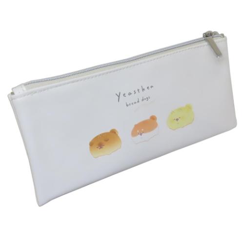 いーすとけん ペンポーチ フラットペンポーチ いっぱい キャラクター グッズ メール便可