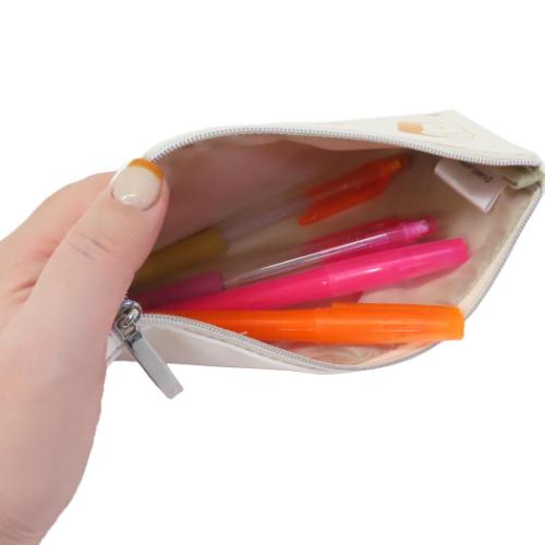 いーすとけん ペンポーチ フラットペンポーチ いっぱい キャラクター グッズ メール便可