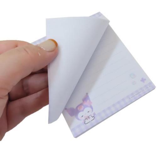 クロミ メモ帳 バインダーメモリフィル サンリオ キャラクター グッズ メール便可