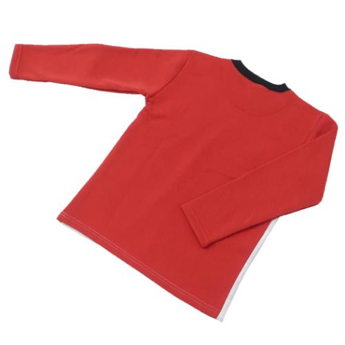 スーパーマリオ キッズファッション 長袖長パンツ レッド キャラクター グッズ