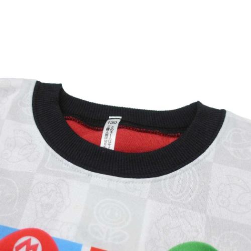 スーパーマリオ キッズファッション 長袖長パンツ レッド キャラクター グッズ