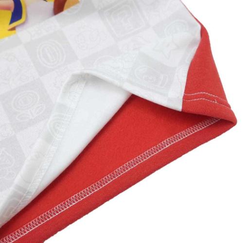 スーパーマリオ キッズファッション 長袖長パンツ レッド キャラクター グッズ