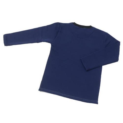 スーパーマリオ キッズファッション 長袖長パンツ ネイビー キャラクター グッズ