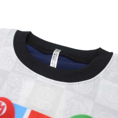 スーパーマリオ キッズファッション 長袖長パンツ ネイビー キャラクター グッズ