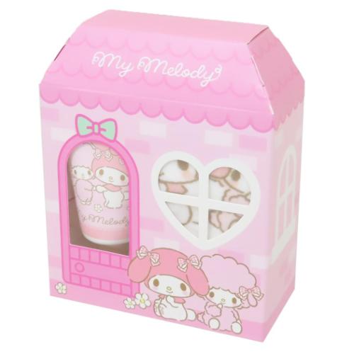 マイメロディ ハンドケアギフト ハンドクリーム&タオルセット サンリオ キャラクター グッズ