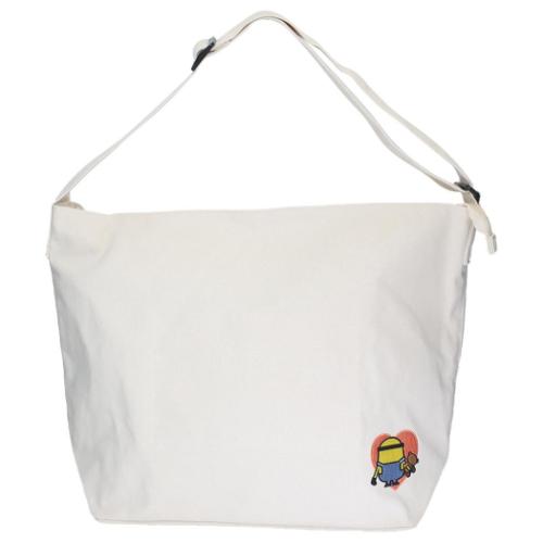 ミニオン ショルダーバッグ キャンバッグ 後ろ姿 ユニバーサル映画 キャラクター グッズ