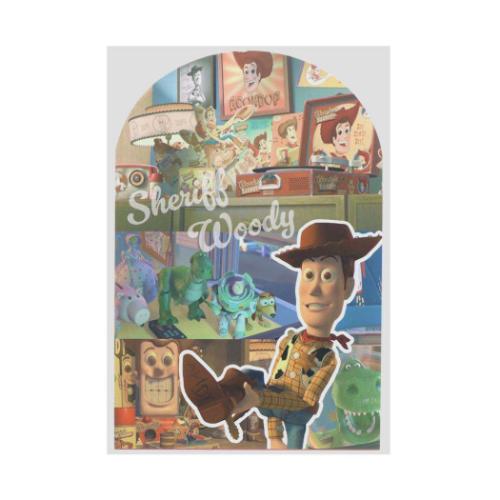 トイストーリー メモ帳 ダイカットメモ PIXAR A ディズニー キャラクター グッズ メール便可