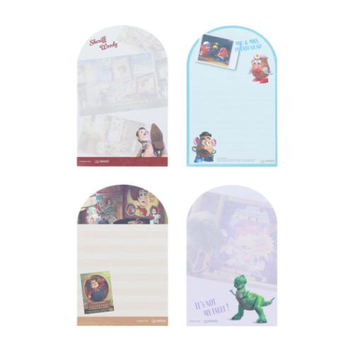 トイストーリー メモ帳 ダイカットメモ PIXAR A ディズニー キャラクター グッズ メール便可