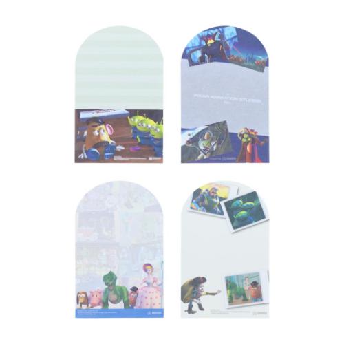 トイストーリー メモ帳 ダイカットメモ PIXAR A ディズニー キャラクター グッズ メール便可