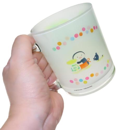 ゆめぎんこう マグカップ ガラスマグカップ おともだち 絵本キャラクター グッズ