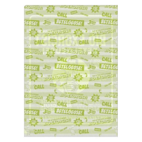 ビートルジュース ビートルジュース クリアフォルダー チラシ付きクリアファイル A4シングル 映画キャラクター グッズ メール便可