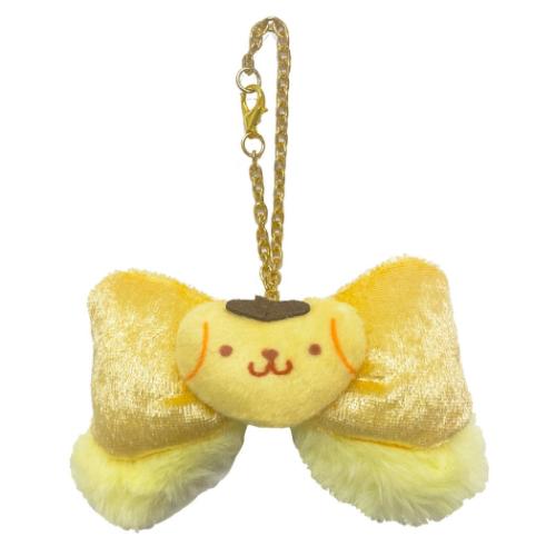 ポムポムプリン マスコット ふわみみリボンバッグチャーム サンリオ キャラクター グッズ メール便可